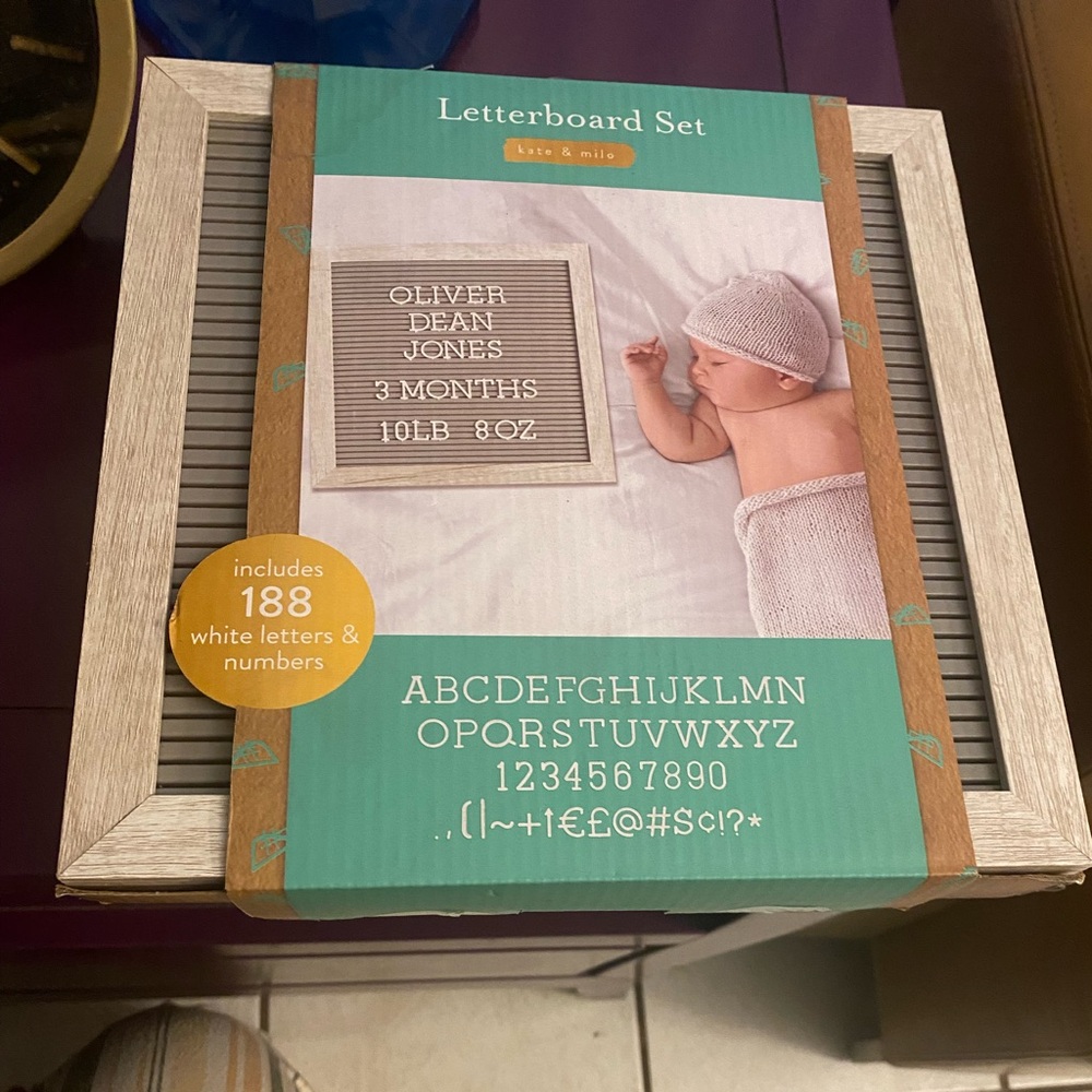 T.J.Maxx Teal Box
